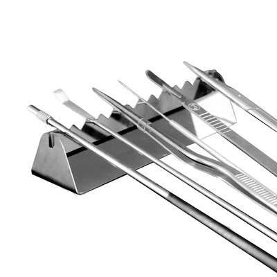 实验304双镜面不锈钢器具搁置架