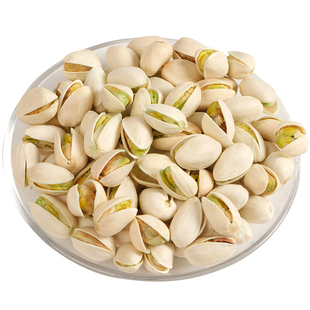 开心果原色无漂白500g大颗粒盐焗罐装整箱5斤装原味干果散装批货