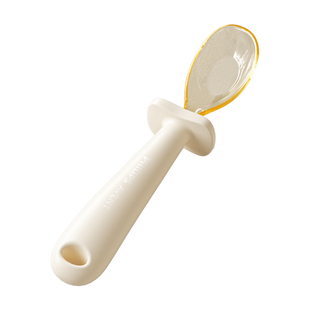 飞利浦新安怡宝宝专用ppsu吃饭勺儿童自主吃饭学吃辅食训练大肚勺