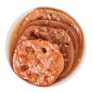 乐隆隆冰糖桂花糯米藕567g甜食蜜汁香糯莲藕真空熟食扬州甜糖藕片