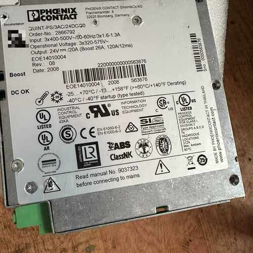 【议价-可维修】 ND 电源 3AC 24V 20A /均有货