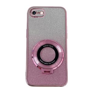 适用苹果6s plus手机壳透明iphone6plus硅胶a1699防摔i6sp男ps6p钢化膜rplus女ipone六spuls的6s高级感带支架