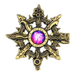 Starforged星辰铸造战锤40K周边混沌恐惧之眼怕眼亚空间裂缝胸针