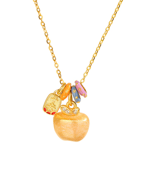 新中式平安果项链女美好S925纯银