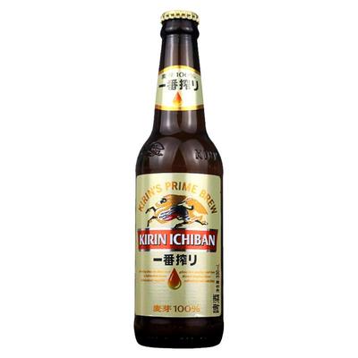 kirinbeer麒麟一番榨330ml啤酒