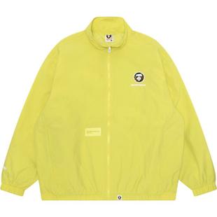 Aape男装春秋猿人迷彩徽章字母刺绣休闲潮流夹克外套7640XXM