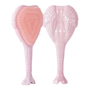 梳子女天使伴手礼不打结防静电顺发按摩家用便携长卷发梳礼盒套装