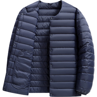 雪中飞轻薄内胆羽绒服男女同款秋冬季轻便保暖长袖内搭居家鸭绒袄