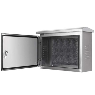 不锈钢配电箱横箱室外视频监控箱防雨箱定做家用工程电控箱电表箱