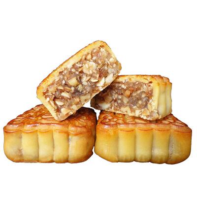 广西岑溪金华叉烧伍仁广式老月饼