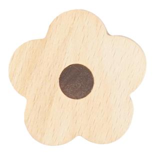 北欧实木装饰墙贴创意儿童房ing风可爱动物森林墙贴壁饰钉眼遮丑