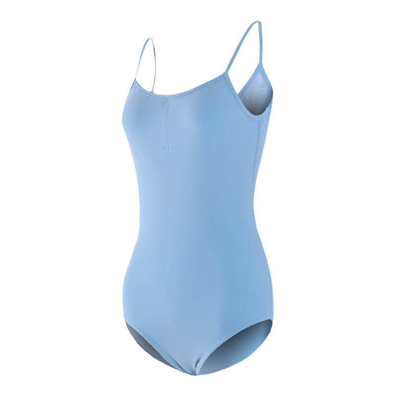蕾丝吊带体操服女艺考高胯修身芭蕾舞蹈练功服成人连体服吊带基训