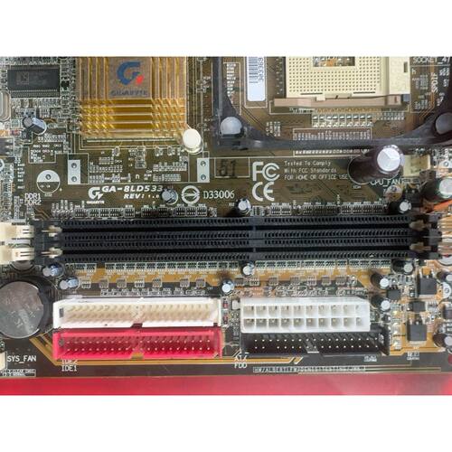 议价技嘉老主板GA-8LD533，工控主板D33006拆机板，