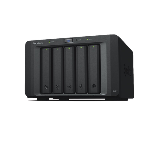 Synology群晖DX517 DX525五盘位硬盘扩展柜扩容箱扩充拓展适用于DS1821+DS1621+DS920+DS923+DS1823XS+