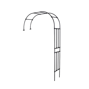 半边拱门花架爬藤架靠墙月季藤架户外园艺支架花园半拱形花架子