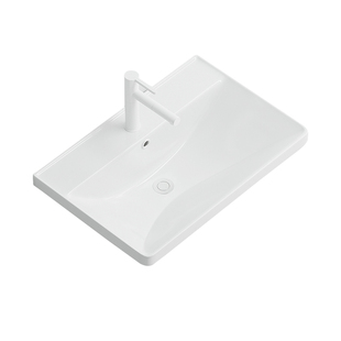 箭牌陶瓷一体盆浴室柜盆洗漱盆卫生间台上盆单孔盆台盆洗脸手面盆