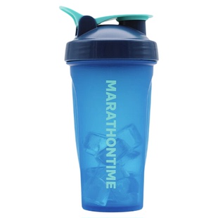 马泰时刻品牌定制摇杯600ml带刻度运动水杯