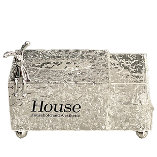 网红多功能收纳抽纸盒家用客厅餐厅民宿高级感亚克力纸巾盒收纳盒