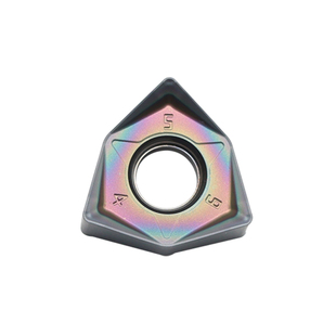 桃形数控圆刀片WNMG080608EN-GM 七彩高硬加工淬火件专用加工