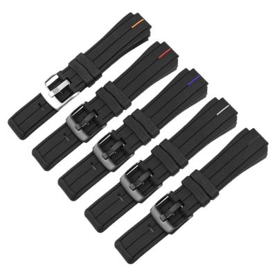 天美时系列硅胶橡胶手表带