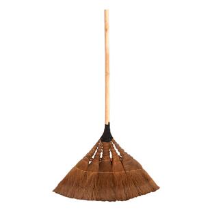 老式棕榈扫把工厂车间专用新款扫院子扫地室内天然棕毛长柄大扫帚