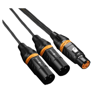 秋叶原卡侬线一分二卡农一母转二公单卡农转双卡农公卡龙1分2线