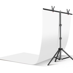 白色摄影拍照背景纸静物白纸PVC背景板产品拍摄布影棚布置道具白布照片墙直播架纯白幕布挂布支架白底图架子