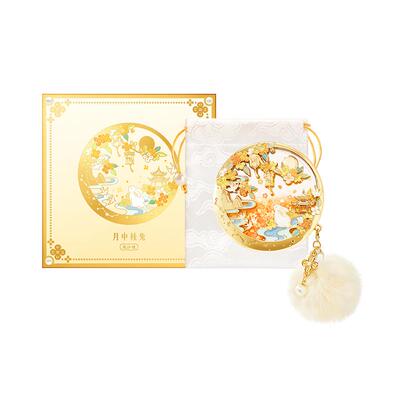 和玺月中桂兔流沙随身镜