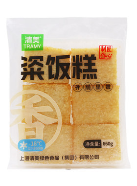 清美粢饭糕半成品煎炸早餐小吃
