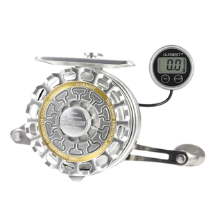 新款欧贝丝特重铅缓降数显筏钓轮干将四代升级桥筏全金属微铅轮