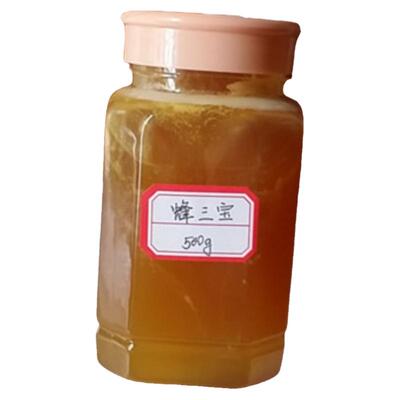 蜂三宝土蜂蜜花粉蜂王浆茶荷花粉