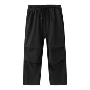 巴拉巴拉儿童工装裤男童伞兵裤大童运动裤登山裤2025秋季新款童装