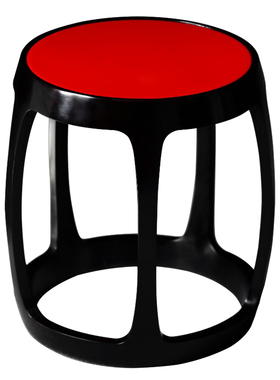 康御红赞比亚血檀鼓凳【大漆】