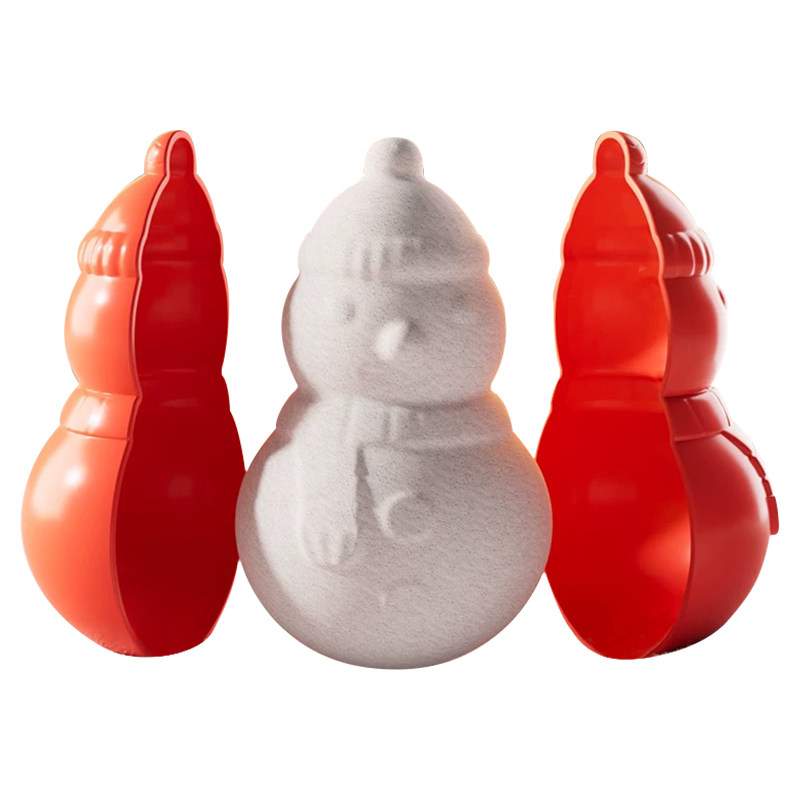 雪球夹子儿童打雪仗!堆雪人!