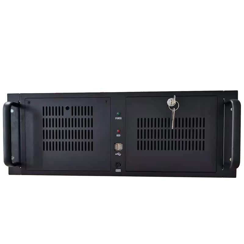 4U610L上架式工控机箱ATX主板7槽工业电脑服务器研华机箱可定制