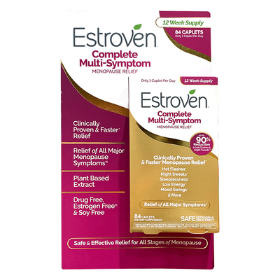 美国直邮Estroven更年期综合营养补品女性中老年非雌激素保健84粒