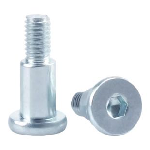 8.8级镀锌内六角塞打台阶螺丝半牙/十字平头塞打凸肩粗杆黑锌螺丝