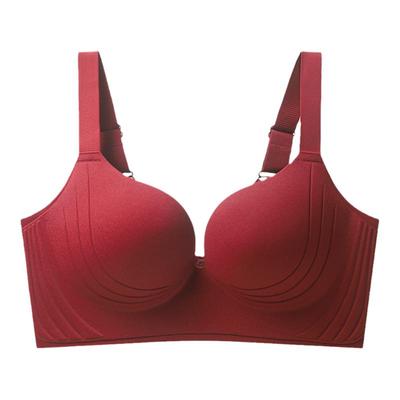 性感无钢托聚拢文胸罩全罩杯