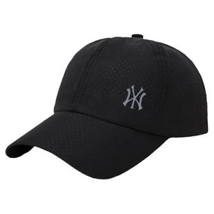 夏季速干帽子男户外薄款遮阳帽休闲鸭舌帽钓鱼防晒透气棒球帽女