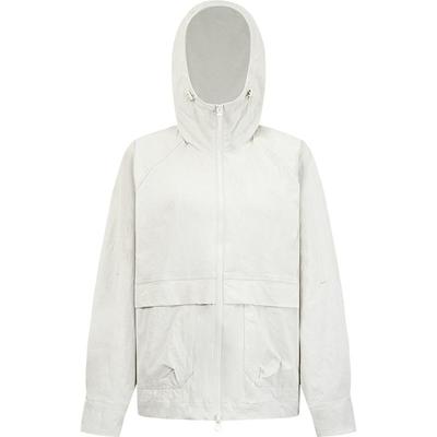 本来BENLAI女士抗静电工装贴袋户外连帽梭织外套25秋款BNM150039