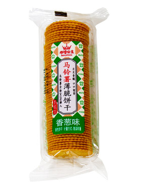 布特公主马铃薯薄脆饼干香葱味