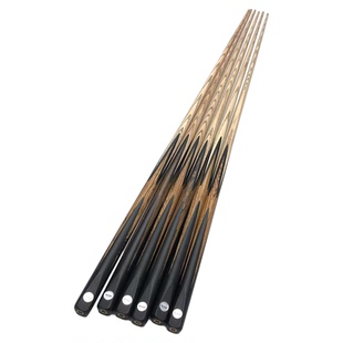 班恩台球杆B1手工免漆小头斯诺克中式黑八通杆16彩桌球杆盒套装