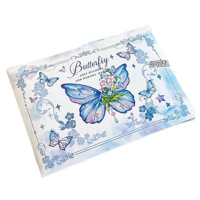 铃兰蝴蝶信封信纸套装高颜值ins仪式感情绪盒子手写信情书送对象