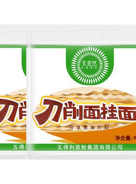 五得利面条天麦然刀削面900g