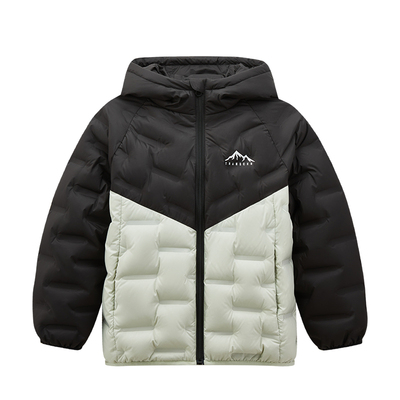 雪中飞儿童羽绒服短款轻薄中大童