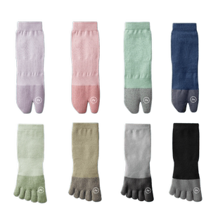 7A抗菌|蕉内银皮501S男士五指袜女运动透气拇指袜子二指袜分趾袜