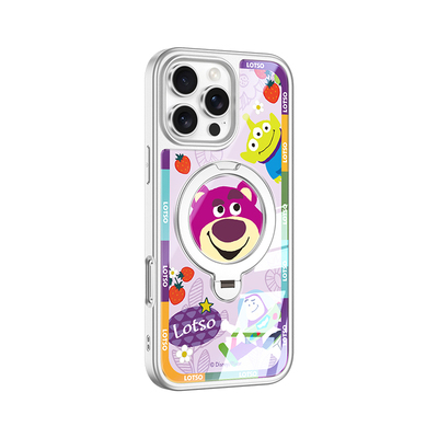 【迪士尼正版】撞色草莓熊