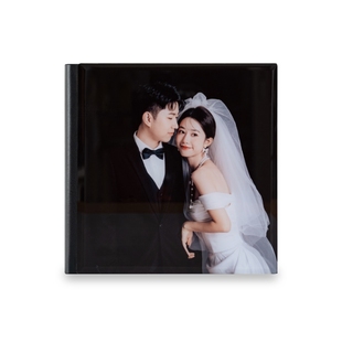 高档布艺水晶相册影集纪念册定制婚纱结婚儿童宝宝孕妇相册制作