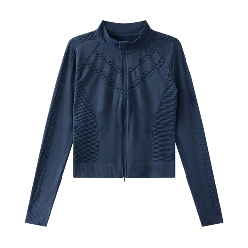 SW速惟运动外套女秋季保暖运动健身瑜伽服长袖骑行服上衣2025新款