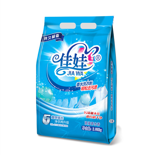 2.018kg（4斤多）家庭用机洗冷水洗衣粉包邮正品促销全效炫白